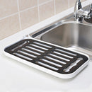 Kitchen Dish Drainer Drip Tray Rack Board Sink Drying Holder Washing Up Bowl Strainer