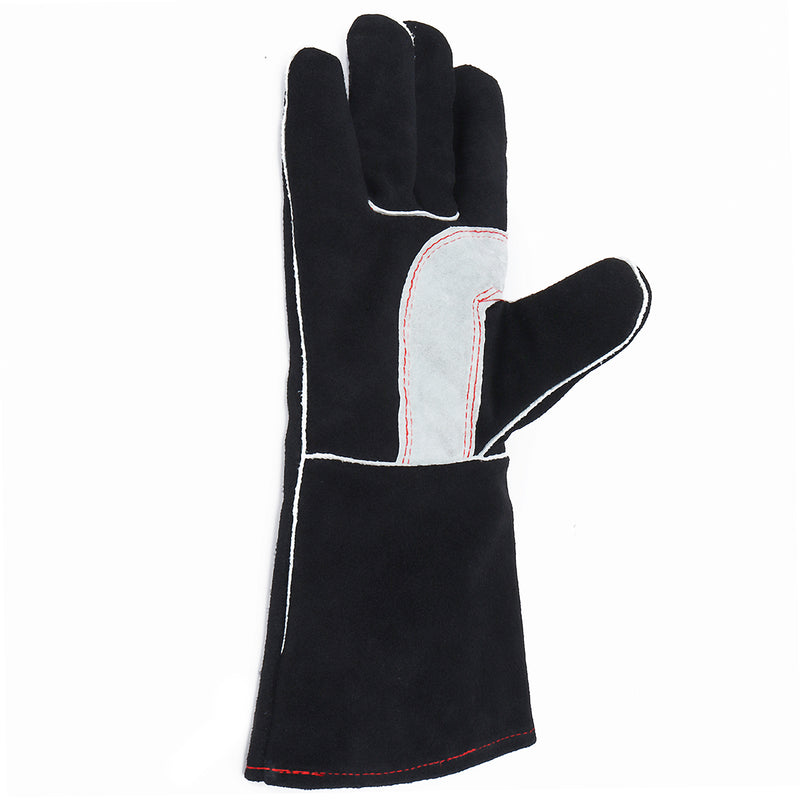 Welding Glove Cow Leather Cowhide Extreme Heat &Fire Resistant Kevla r Stitching