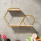 Modern Iron Stand Mount Wall Hang Shelf Receiving Frame Holder Home Decorations