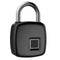Fingerprint Padlock Keyless USB Rechargeable Door Luggage Case Security Lock