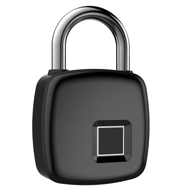 Fingerprint Padlock Keyless USB Rechargeable Door Luggage Case Security Lock