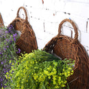 Flower Planter Wall Hanging Basket Ornamental Vases Garden Outdoor Indoor Holder Home Decoration