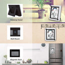 Hygrometer Indoor Outdoor Thermometer Temperature and Humidity Monitor with LCD Touches Screen