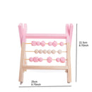 Natural Pine Nordic Baby Room Decor Wooden Abacus Educational Nursery Props Toys