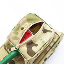 Large Capacity Creative Camouflage Tank Shape Stationery Organizer Zipper Pen Pencil Bag Anti-theft Pencil Case Gifts School Students Supplies