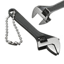 DANIU 66mm 2.6inch Mini Metal Adjustable Wrench Spanner Hand Tool 0-10mm Jaw Wrench Black