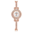 LVPAI P117 Fashion Style Crystal Women Wrist Watch Elegant Design Full Steel Quartz Watch