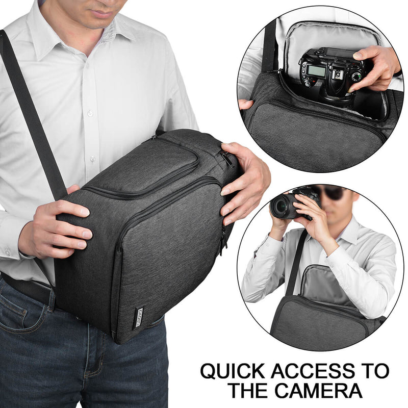 7-Layer Portable Shoulder bag Outdoor Camera Video Bag Case For Digital DSLR Slr Camera