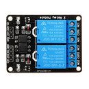 3pcs 2 Channel Relay Module 12V with Optical Coupler Protection Relay Extended Board