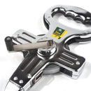 Metric Thick Stainless Steel Plastic Shelf Ruler Portable 30m/50m Hand Crank Steel Frame Ruler Steel Digital Tape Measure