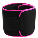 KALOAD Sports Fitness Body Shaping Waist Belt Elastic Pressure Straining Waist Support - Red