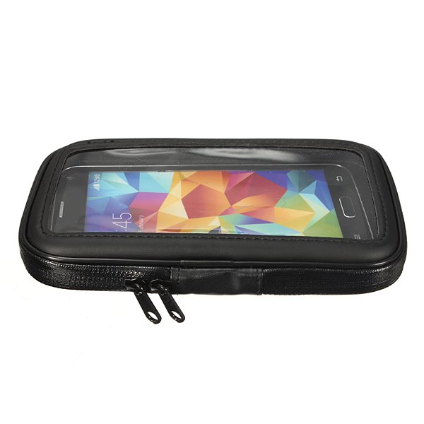 5.5 inch Universal Waterproof Vehicle Motorcycle Mount Holder Case