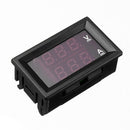 DC 100V 10A Mini Digital Voltmeter Ammeter Voltage Current Meter Tester With Blue /Red Dual LED Display