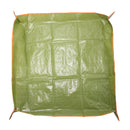 35x35 Inch PE Coating Flower Pot Ground Cloth Gardening Transplant Pruning Ground Mat