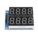 3 Pcs 8-Bit Serial Interface Red Highlight Digital Tube Display Module 74HC164 LCD Driver Board