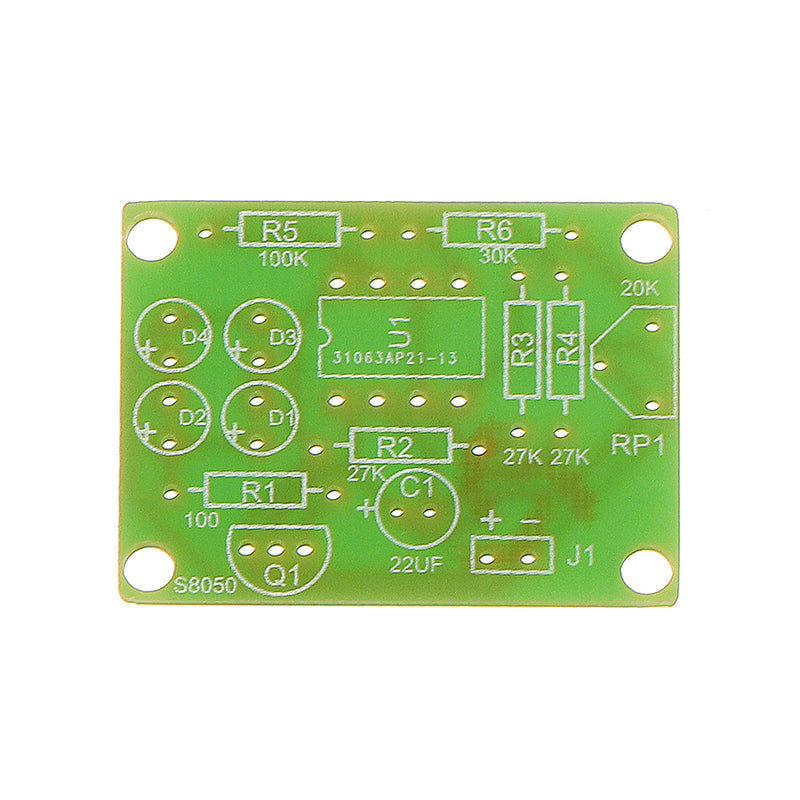 10pcs LM358 Breathing Light Parts Electronic DIY Blue LED Flash Lamp Electronic Production Kit