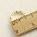 Kingmagic Hardcover Golden Magician Magnetic Ring Stainless Steel Magic Prop