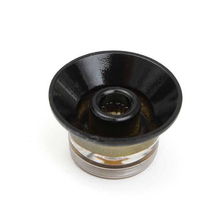 1PC Black Gold Plastic Electric Guitar Volume Voice Speed Knobs For Les Paul Guitar