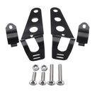Motorcycle Headlight Mounting Lamp Bracket Metal Holder 34mm-45mm