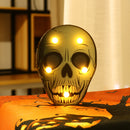 Halloween LED Holiday Light Battery Operated Funny Pumpkin Spider Bat Skeleton Lamp Party Decor