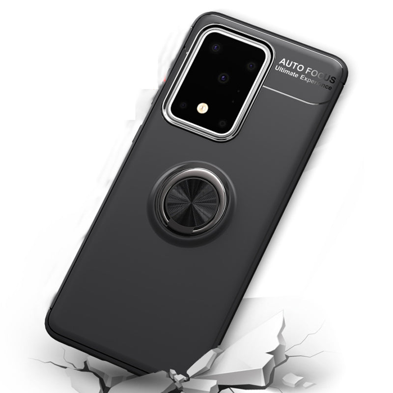 Bakeey 360 Rotating Magnetic Ring Holder Soft TPU Shockproof Protective Case for Samsung Galaxy A51
