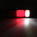 24V 52LED Car Tail Light Indicator Brake Turn Signal Lamp IP67 Waterproof for Trailer Caravan Truck