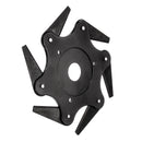 6 Steel Blades Razors Black Trimmer Head Lawn Grass Weed Eater Brush Cutter