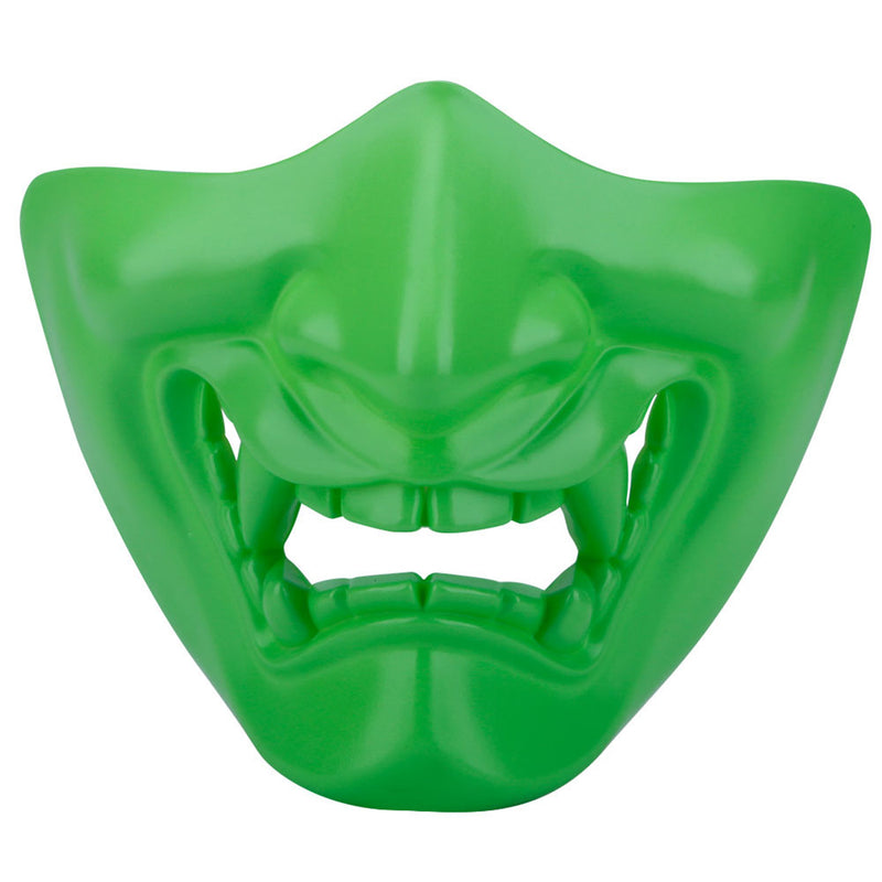WosporT Tactical Outdoor CS Game Noctilucent Half Face Mask Party Halloween Cosplay Mask