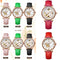 TEVISE T835A Women Automatic Mechanical Watch Fashionable Genuine Leather Band Watch