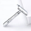 BAILI BT171 Upgrade Men's Manual Shaver Wet Shaving Safety Blade Razor Handle Barber Men's Beard Hair Care +1 Travel Case