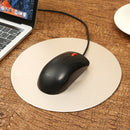 Aluminium Alloy CNN Mouse Pad 22cm /8.66" Round Shaped Gaming Mousepad