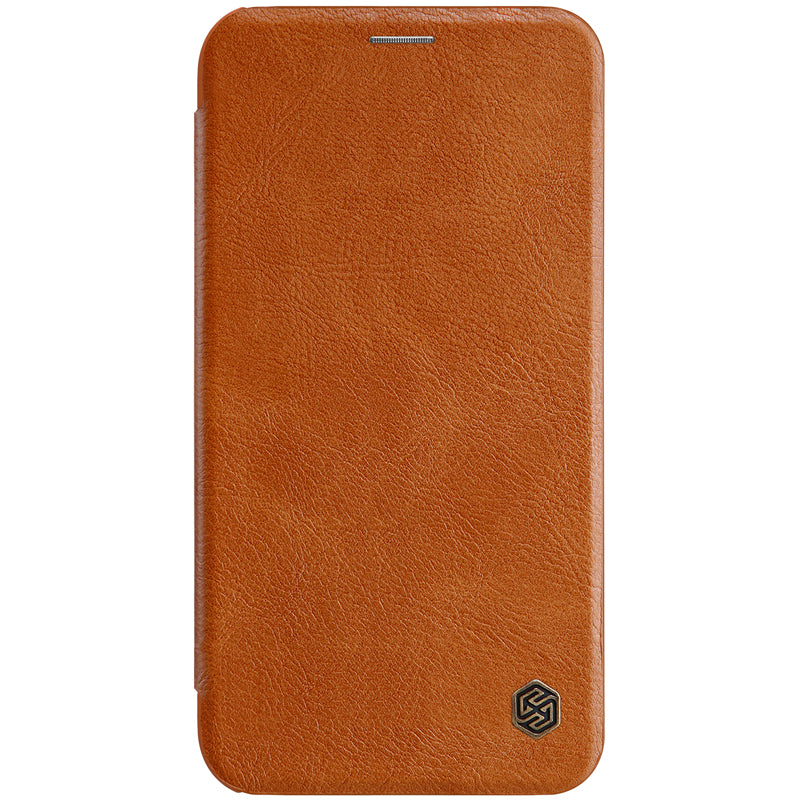 Nillkin Protective Case For iPhone XR 6.1" PU Leather Card Slot Flip Cover