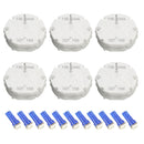 6pcs Stepper Motor X27.168 Speedometer Cluster Soldering Iron 11 Blue LED for GM GMC