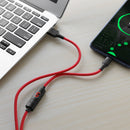 HOCO 3A Type C Micro USB LED Display Timing Control Fast Charging Data Cable For Huawei P30 Pro Mate 30 Xiaomi Mi9 9Pro S10+ Note 10