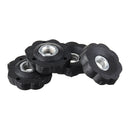 4Pcs Plum Star Through Hole  Heat Bed Hand Screw Levelilng Nut for 3D Printer Hotbed