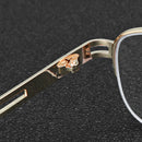 KCASA Intelligent Multi Focus Reading Glasses Progressive Half Frame Presbyopic Glasses