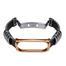 Bakeey Retro Butterfly Push Button Deployment Buckle Metal Watch Band Strap Replacement for Xiaomi Mi band 3 Xiaomi Mi band 4