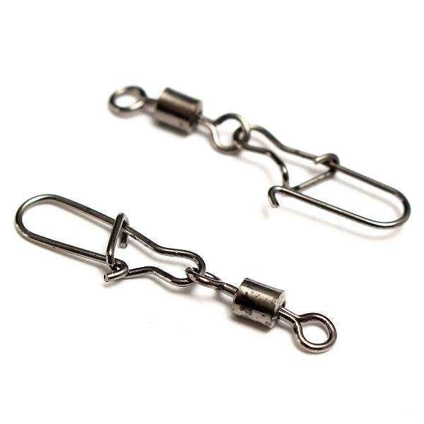 ZANLURE 25Pcs Snap Links Swivels Fishing Tackle Enhanced Pin For Coarse Carp Sea Fishing
