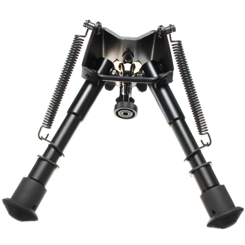 Adjustable Stud Spring 6"-9" Bipod Picatinny Rail Fit Standard 20mm Rail Mount