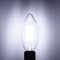 E14 6W Pure White Warm White COB Edison Filament Candle Light Bulb AC110V