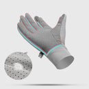 Touch Screen Full Finger Gloves Ice Silk Sunscreen Motorcycle Non-slip Gloves