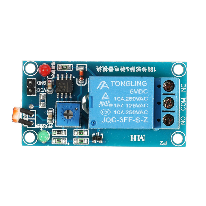 Photosensitive Resistance Sensor With Relay Module 5V Optical Control Switch Light Detection Switch