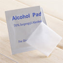 IPRee 100pcs/Box Alcohol Prep Pads Medical Swabs Wet Wipes Antiseptic Sterilization Cleanser