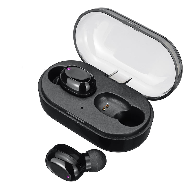[bluetooth 5.0] TWS True Wireless Earbuds Noise Cancelling Touch Control IPX6 Waterproof Stereo Earphone with Mic