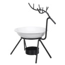 Stainless Steel Deer Burner Candle Aromatherapy Essential Oil Lamp Decorations Aroma Furna