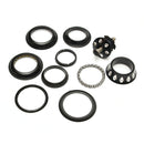 BIKIGHT Black Threadless Metal Ahead Bicycle Headset Sealed Bearings MTB Road Bike 44mm