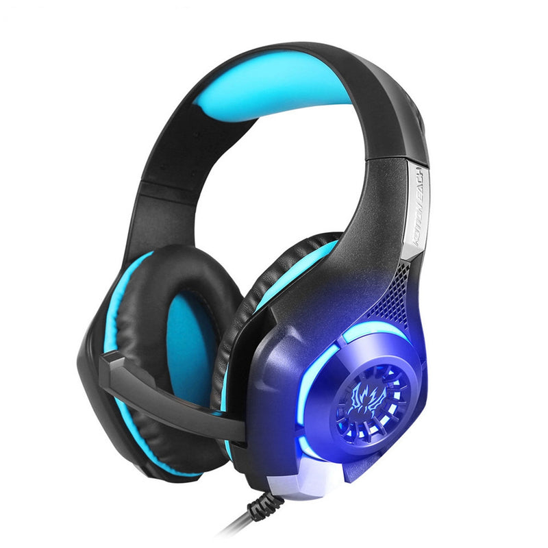 Beexcellent GM-1 Gaming Headset 3.5mm + USB Wired Breathing LED Backlight Headphone with Microphone for Computer Profession Gamer