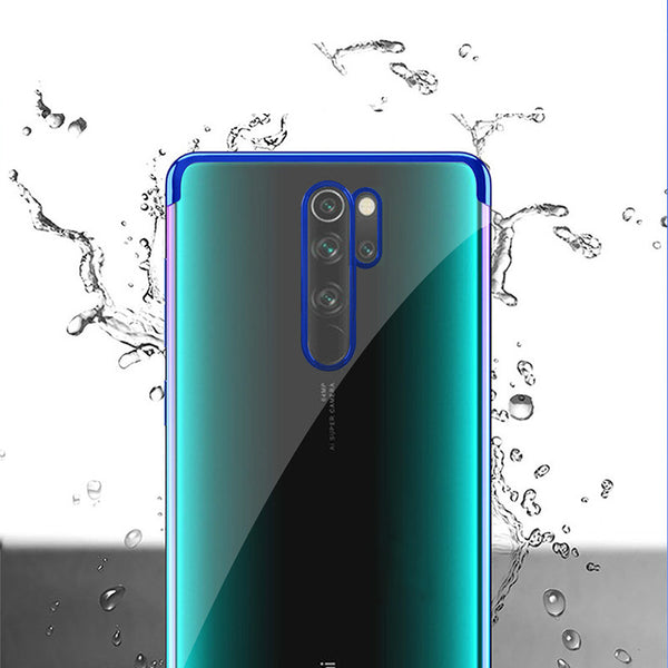 Bakeey Plating Shockproof Transparent Soft TPU Protective Case for Xiaomi Redmi Note 8 pro