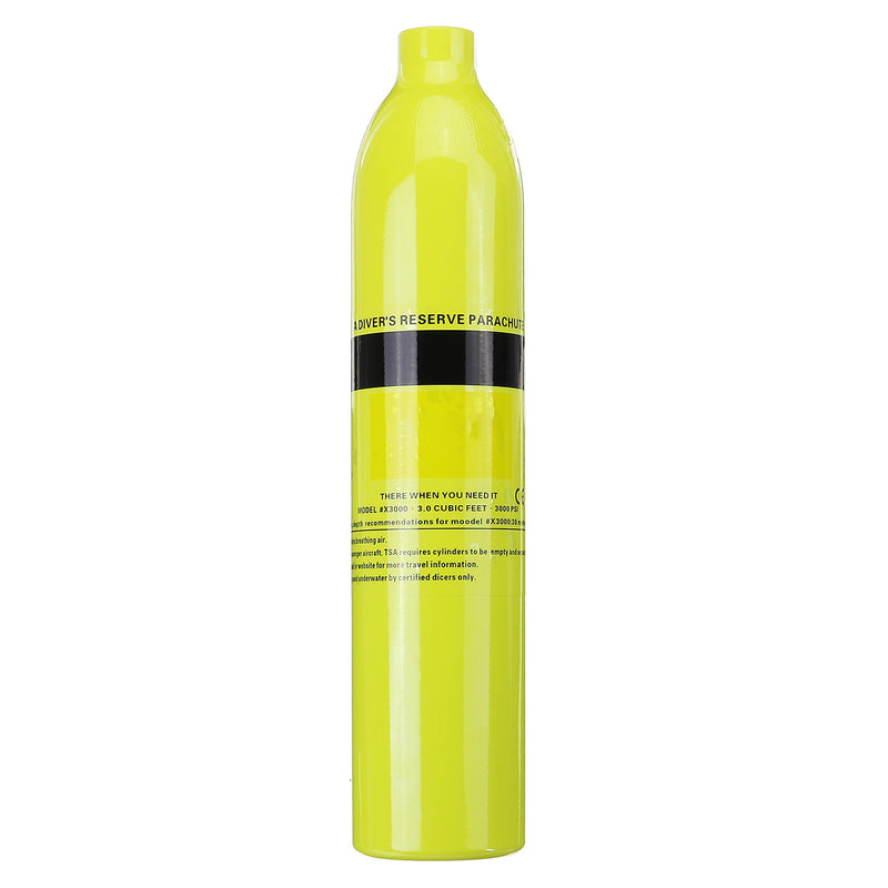 0.5L Oxygen Cylinder Mini Scuba Diving Equipment Air Tank Oxygen Tank Cylinder