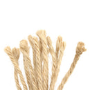 85cm Hemp Jute Rope Plant Hanger Flower Pot Holder Macrame Hanging Basket With Bead